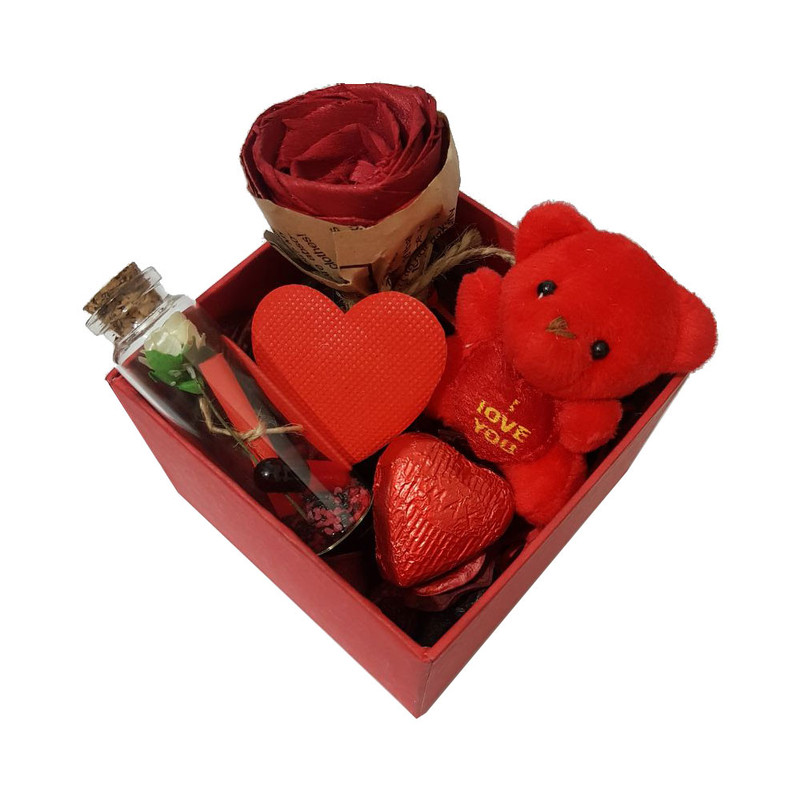 ست هدیه عروسک طرح خرس کد B4