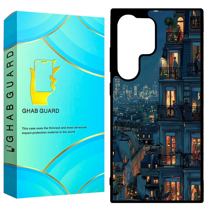 کاور قاب گارد طرح شب مدل GCHPD24U مناسب برای گوشی موبایل سامسونگ Galaxy S24 Ultra 5G 