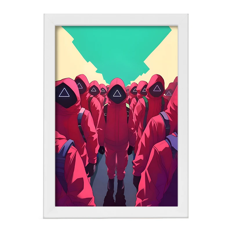 تابلو خندالو مدل بازی مرکب (Squid Game) کد F11851