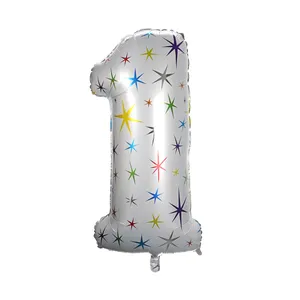 بادکنک فویلی سورتک طرح اعداد مدل STF1