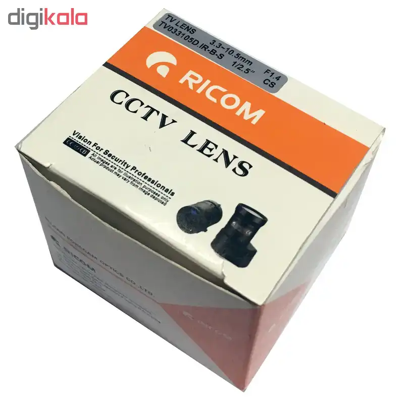 لنز دوربین مداربسته ریکام مدل Cs33-105
