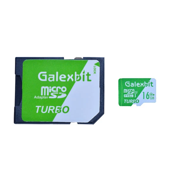 کارت حافظه microSDHC گلکسبیت مدل Turbo کلاس 10 استاندارد UHS-I سرعت 70MBps ظرفیت 16 گیگابایت به همراه آداپتور SD