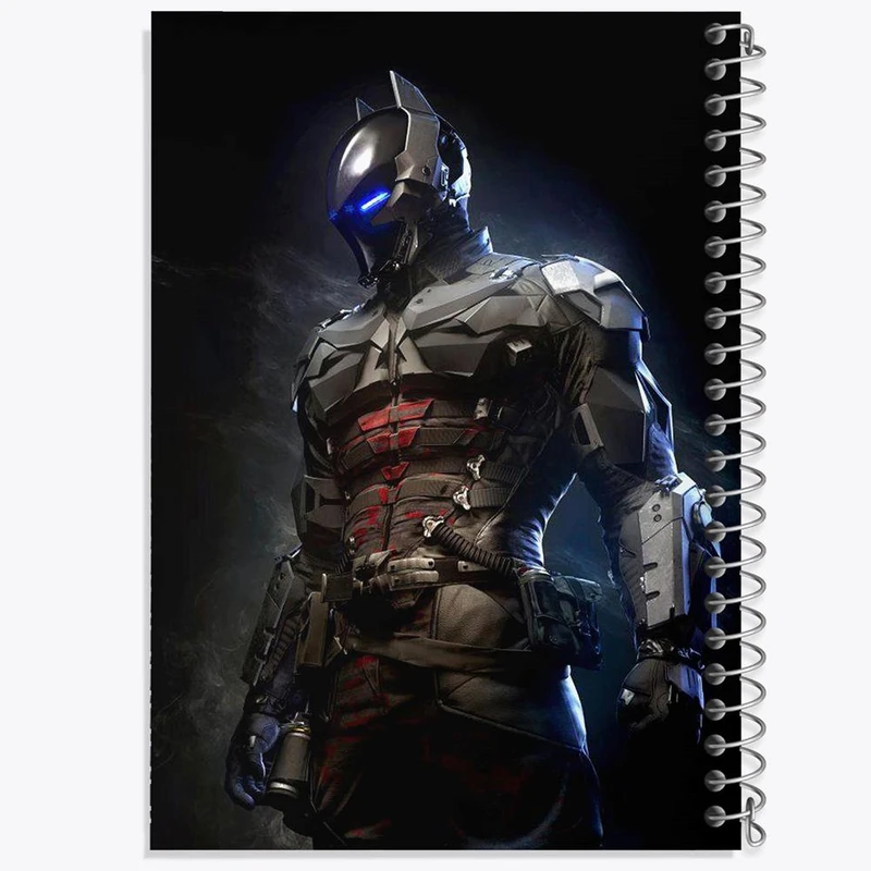 دفتر ژورنال نویسی 50 برگ خندالو مدل نقطه ای طرح بتمن شوالیه آرخام Batman Arkham knight کد 30267