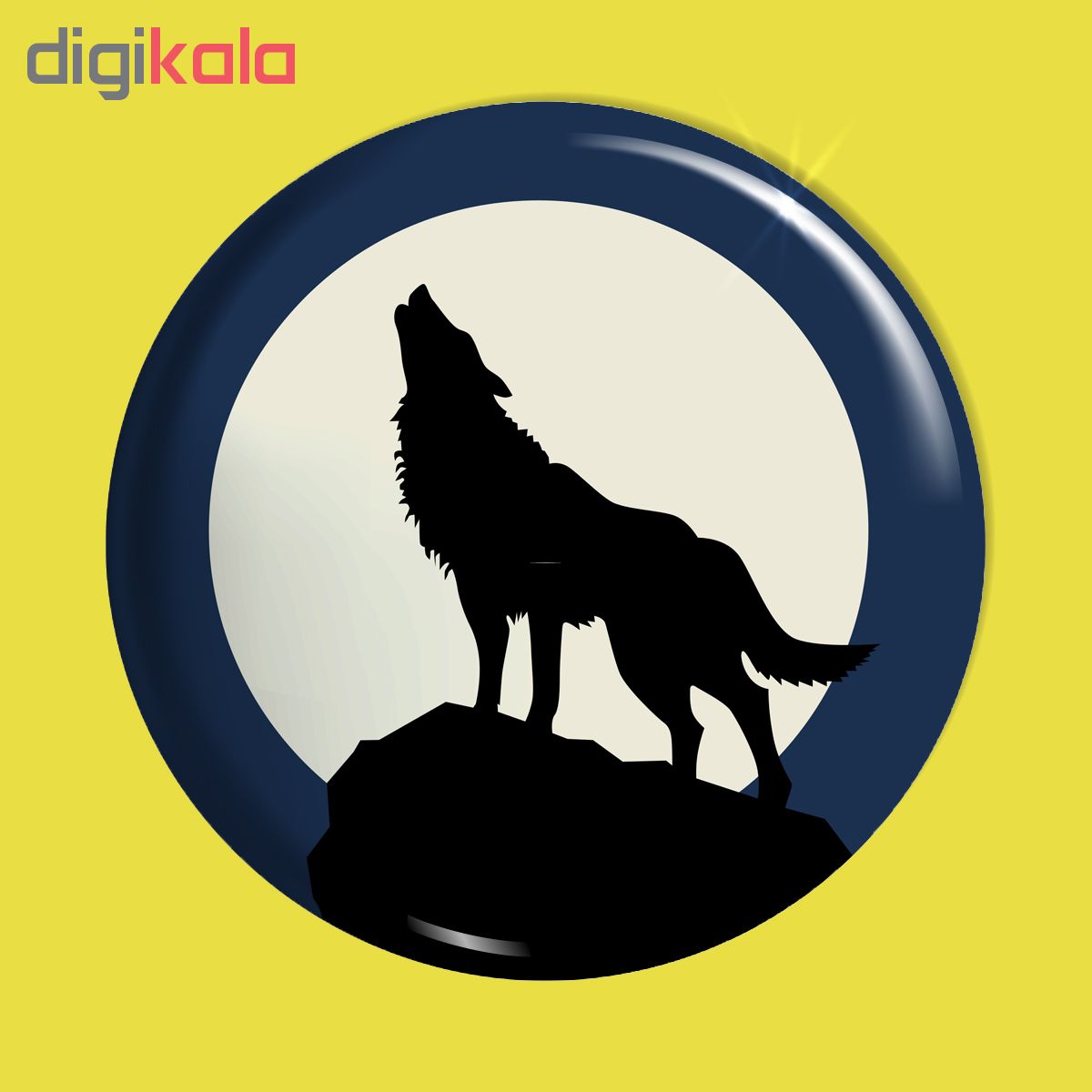 پیکسل اسانا طرح گرگ روباه حیوانات کد ASA010
