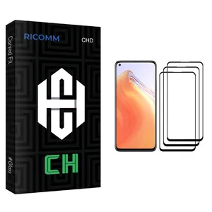 Ricomm CH glass Screen Protector For Xiaomi Mi 10T 5G Pack Of 3