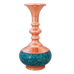 گلدان فیروزه کوبی لوح هنر کد 1262