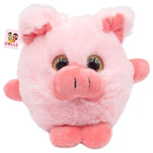 نقد و بررسی عروسک بی جی دالز طرح خوک مدل Pink pig ارتفاع 12 سانتی متر توسط خریداران
