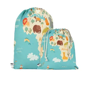 کوله پشتی ورزشی مدوپد مدل حیوانات جهان کد md00153 بسته 2 عددی