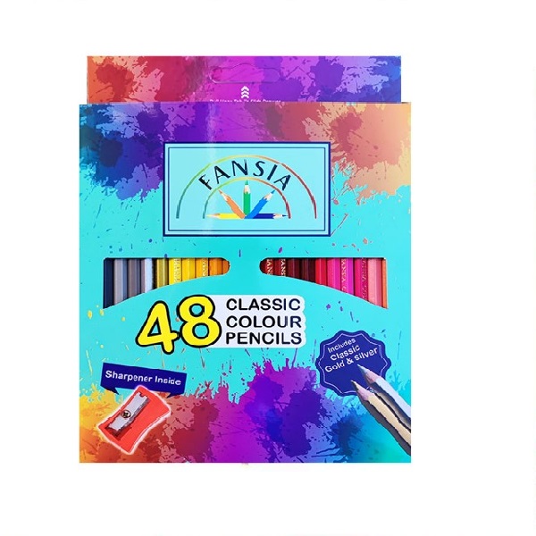 مداد رنگی 48 رنگ فانسیا مدل 48