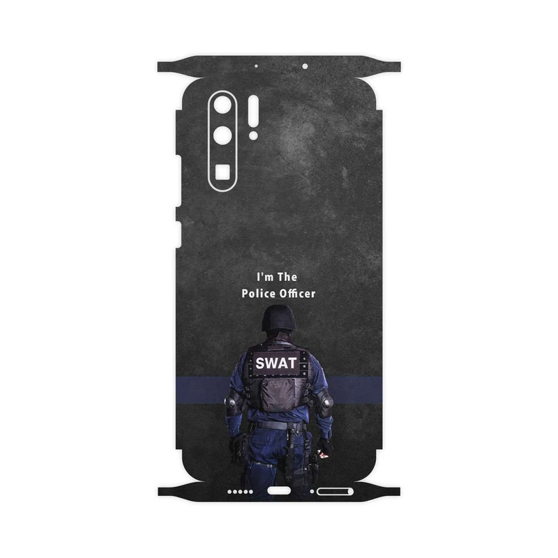 برچسب پوششی ماهوت مدل Police Officer-FullSkin مناسب برای گوشی موبایل هوآوی P30 Pro