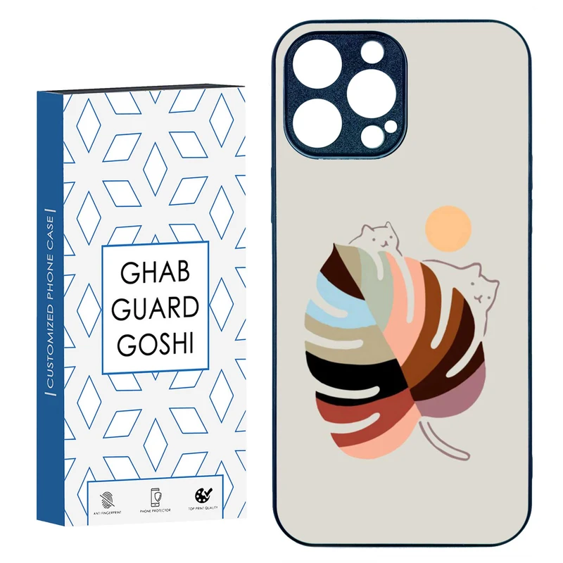 کاور قاب گارد گوشی طرح گربه کد TPU-014 مناسب برای گوشی موبایل اپل IPHONE 15 PRO MAX