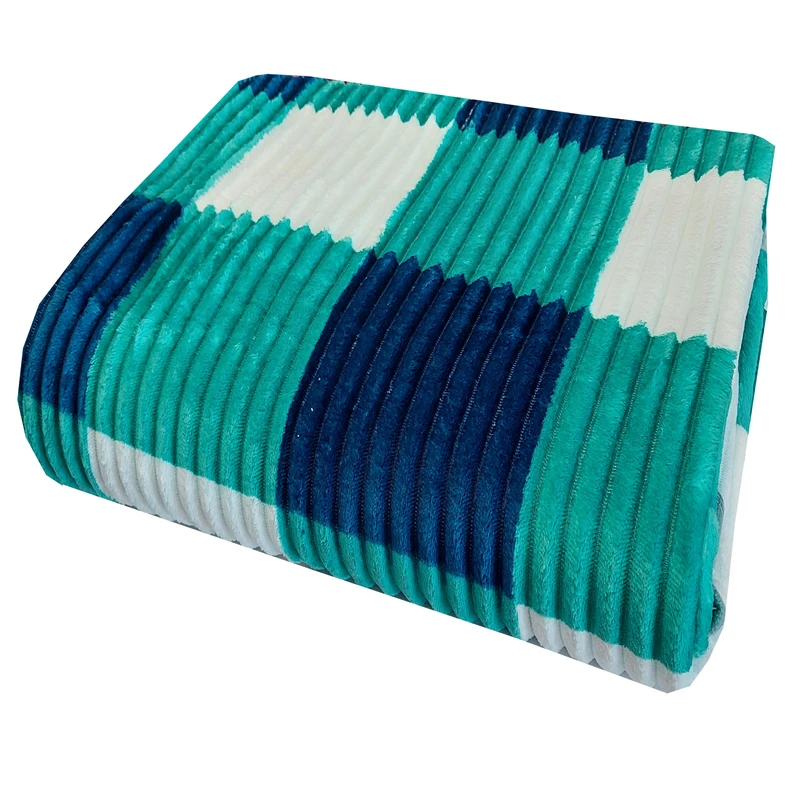 پتو مسافرتی مدل پلیسه کد 1884 سایز 200x230 سانتی متر