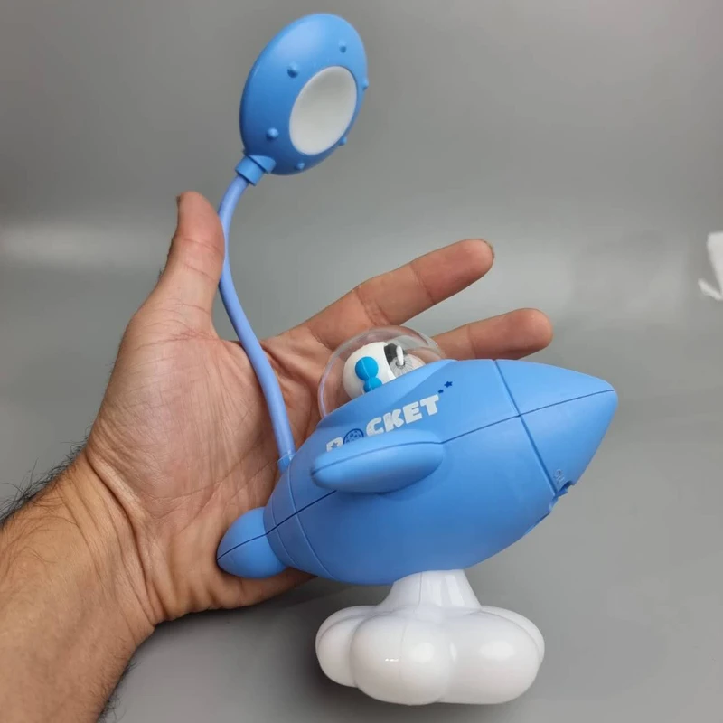 عکس شماره 13 : چراغ مطالعه طرح شارژی موشک کد bjj228a