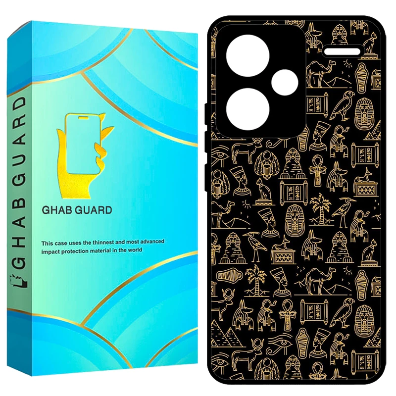 کاور قاب گارد طرح مصر مدل GCHPN13PL مناسب برای گوشی موبایل شیائومی Redmi Note 13 Pro Plus