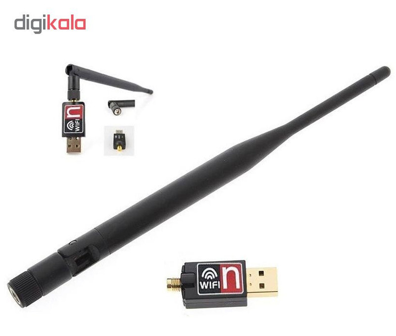 کارت شبکه USB بی سیم پی نت مدل WN-105