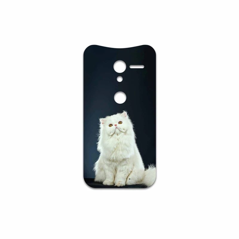 برچسب پوششی ماهوت مدل Persian cat مناسب برای گوشی موبایل موتورولا Moto X