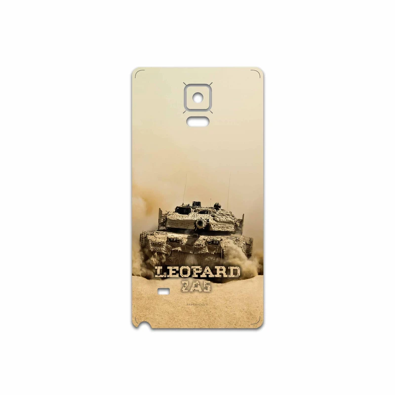 برچسب پوششی ماهوت مدل Leopard 2A5 tank مناسب برای گوشی موبایل سامسونگ Galaxy Note 4