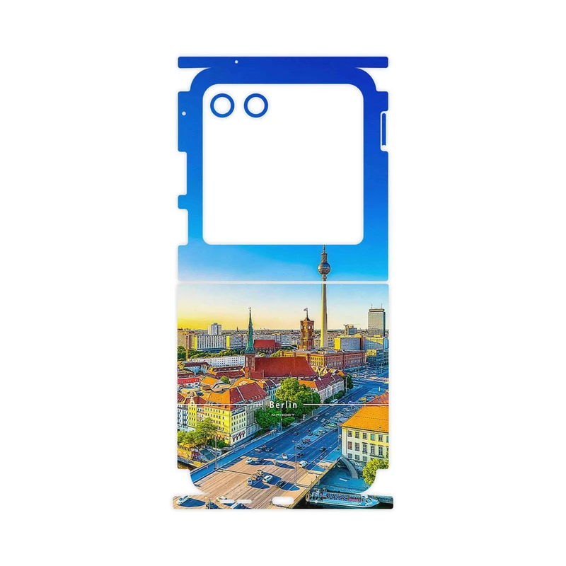 برچسب پوششی ماهوت مدل City of Berlin-FullSkin مناسب برای گوشی موبایل موتورولا Razr 40 Ultra
