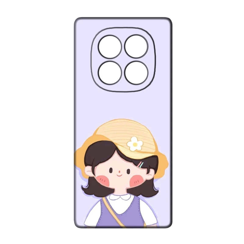 کاور طرح دخترانه کد 101 مناسب برای گوشی موبایل شیائومی Redmi Note 14 Pro Plus