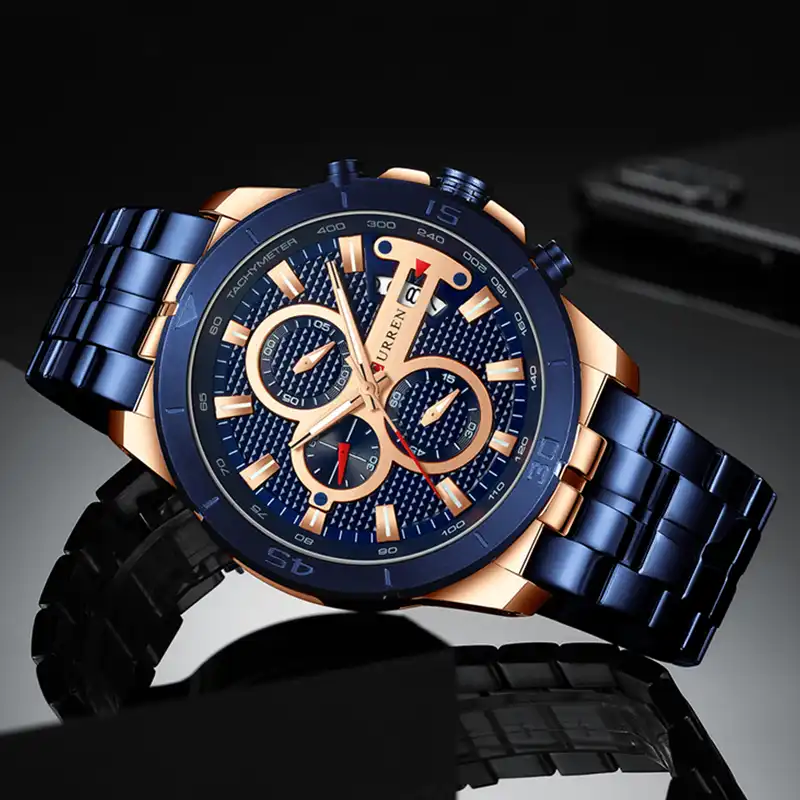 ساعت مچی عقربه‌ای مردانه کورن واتچ مدل M8337-RDB