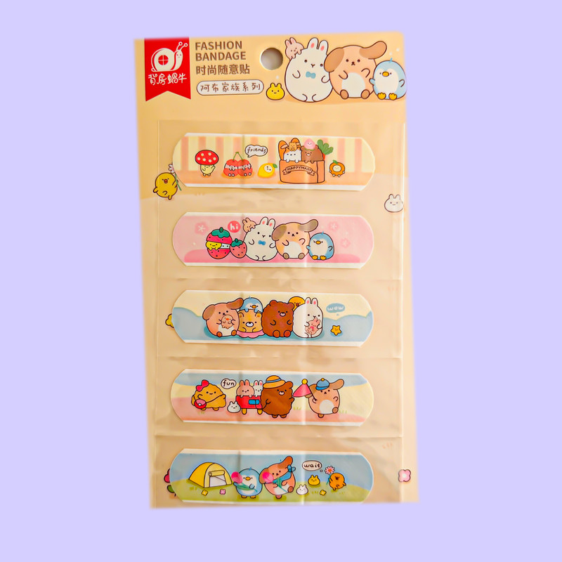 چسب زخم مدل حیوانات بسته 10 عددی