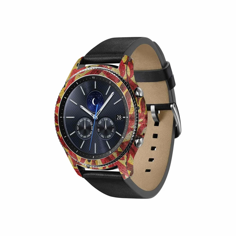 برچسب ماهوت طرح Nastaliq-6 مناسب برای ساعت هوشمند سامسونگ Galaxy Gear S3 Classic