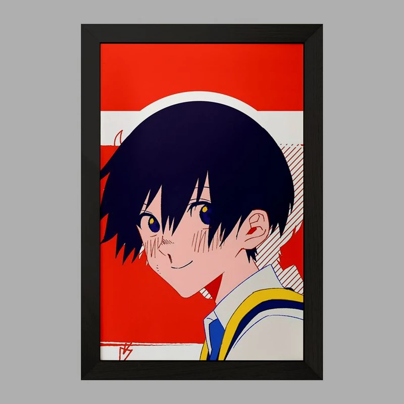 تابلو خندالو مدل ایزومی سان انیمه شیکیموری  کد 15868