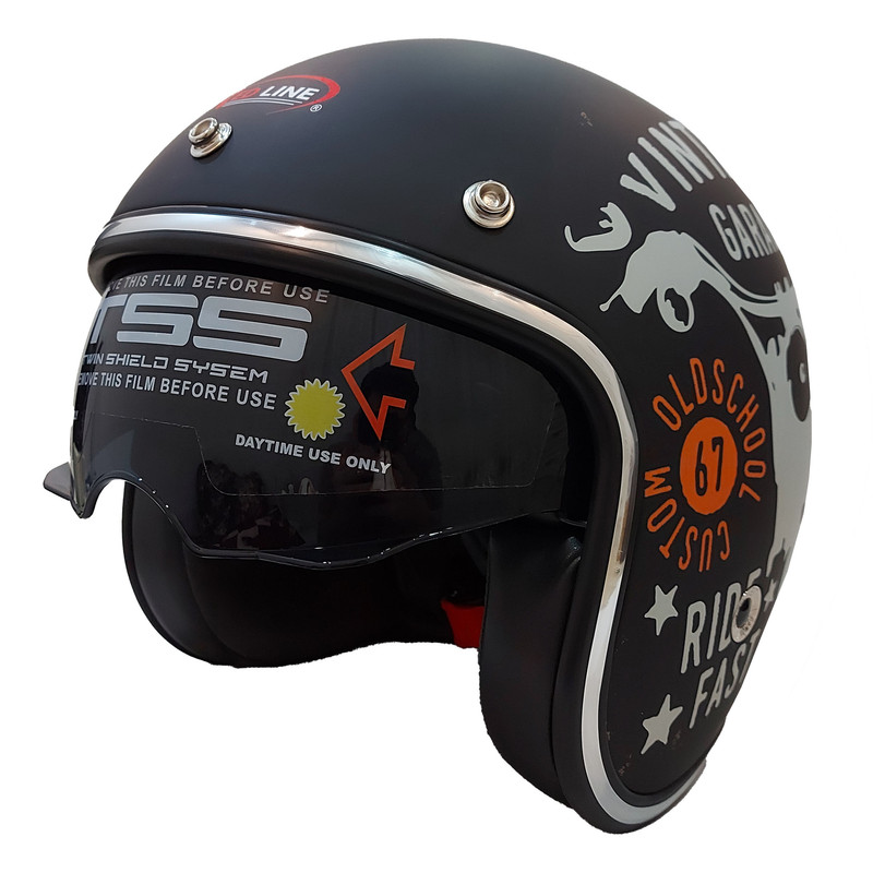 کلاه کاسکت ردلاین مدل MATTBLACK/Motor 936