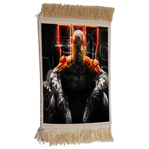 فرش ماشینی دیوارکوب مدل بازی کال آف دیوتی کد 84