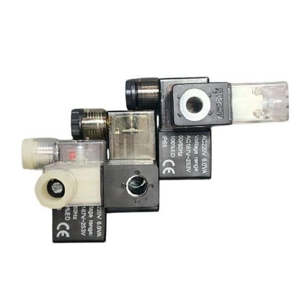 بوبین شیر پنوماتیک ای اس ان مدل 4V Coil بسته 5 عددی بوبین شیر پنوماتیک ای اس ان مدل 4V Coil بسته 5 عددی