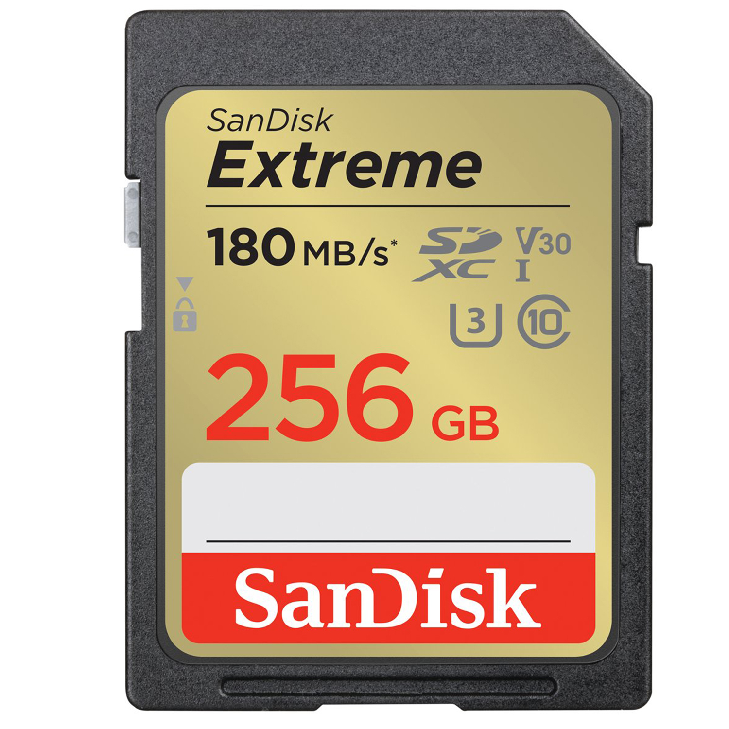 کارت حافظه SDXC سن دیسک مدل EXTREME کلاس 10 استاندارد UHS-I U3 سرعت 180MB/s ظرفیت 256 گیگابایت