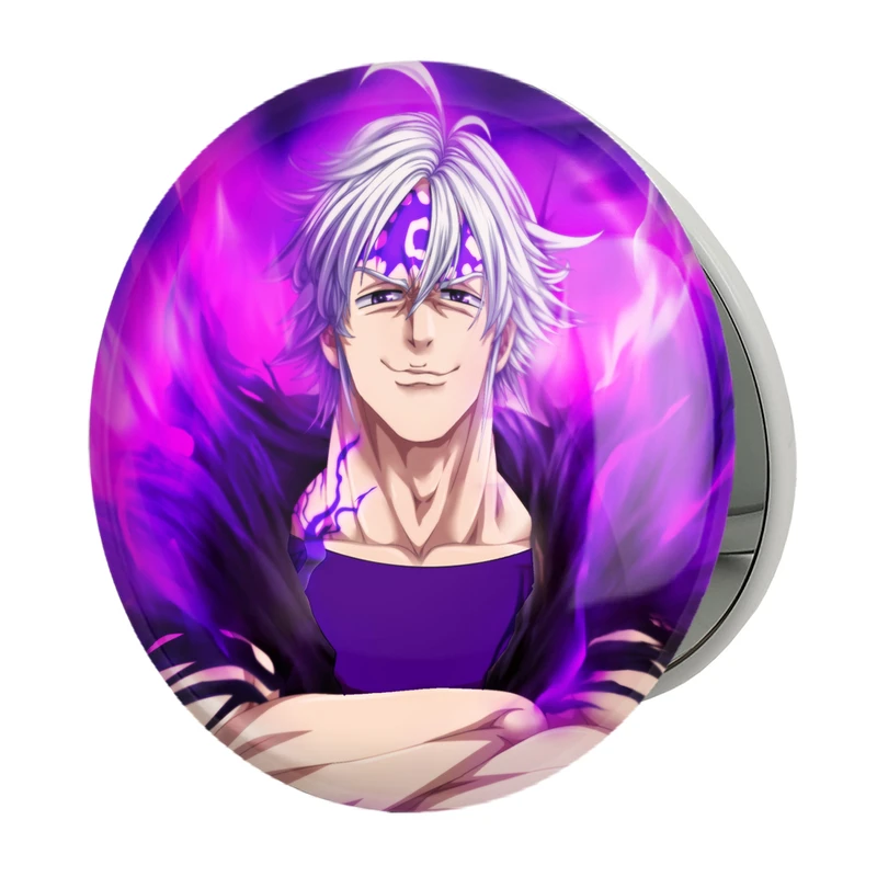 آینه جیبی خندالو طرح استاروسا انیمه هفت گناه کبیره مدل تاشو کد 17561 