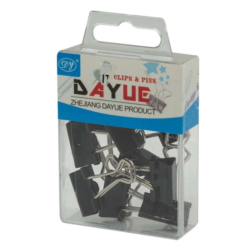 گیره کاغذ مدل دی وای مجموعه 12 عددی گیره کاغذ مدل دی وای مجموعه 12 عددی