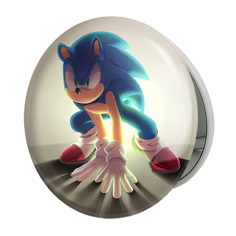 آینه جیبی خندالو طرح سونیک (Sonic) مدل تاشو کد 37043