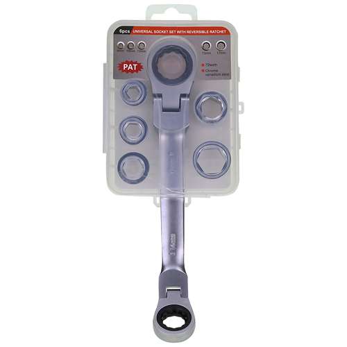 مجموعه 6 عددی آچار جغجغه ای کد i20 