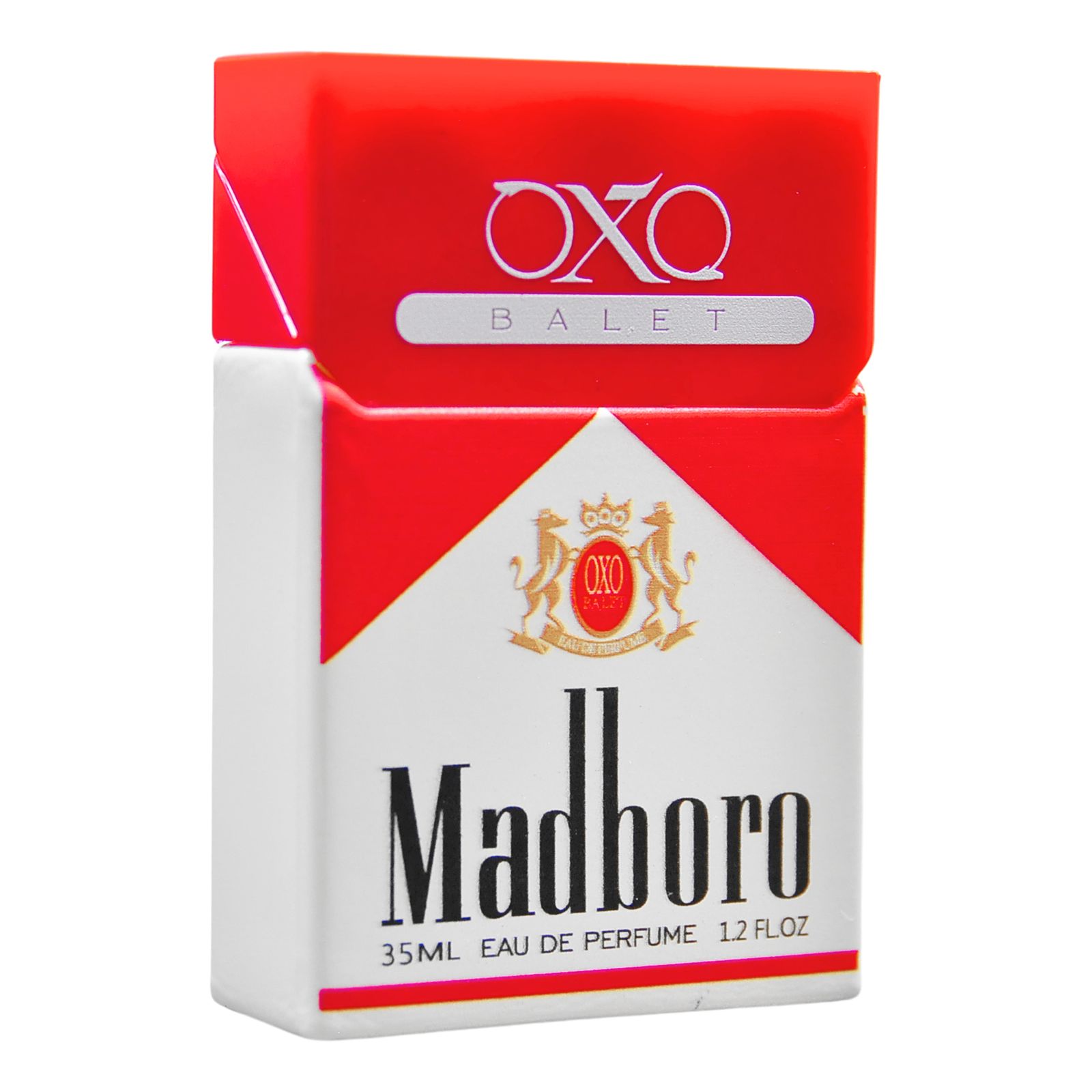 عطر جیبی مردانه اکس بالت مدل madboro red با رایحه گرم حجم 35 میلی‌لیتر -  - 1