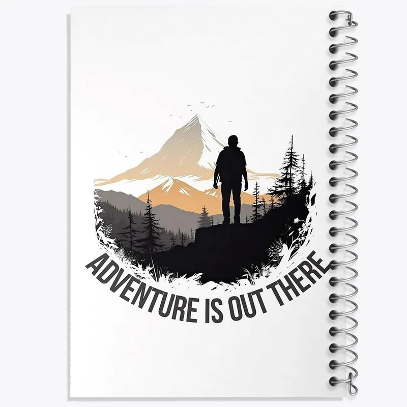 دفتر نقاشی 50 برگ خندالو مدل کوهنوردی کد 28790