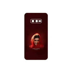 MAHOOT Portrait of an Indian Woman Cover Sticker for Samsung Galaxy S10e
