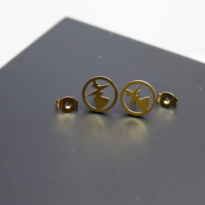 گوشواره زنانه طرح ضربان و گندم کد RKH_1520 مجموعه 2 عددی گوشواره زنانه طرح ضربان و گندم کد RKH_1520 مجموعه 2 عددی