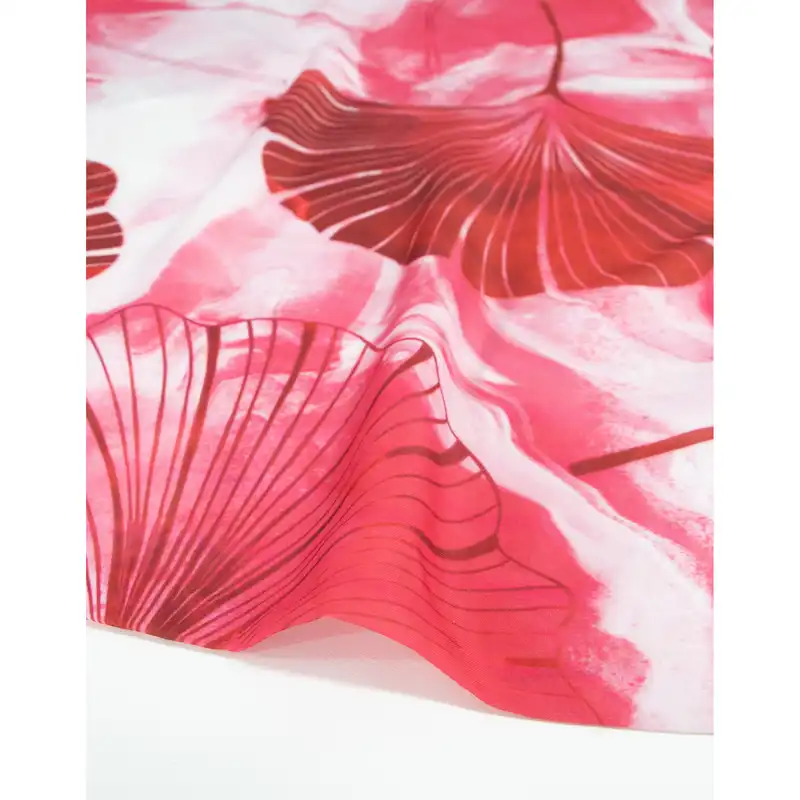 شال زنانه مدل مزونی پترن برگ کد ana-2099-1