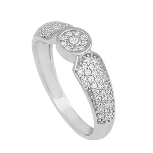 تخفیف انگشتر نقره زنانه جی تی ای مدل جی نایس