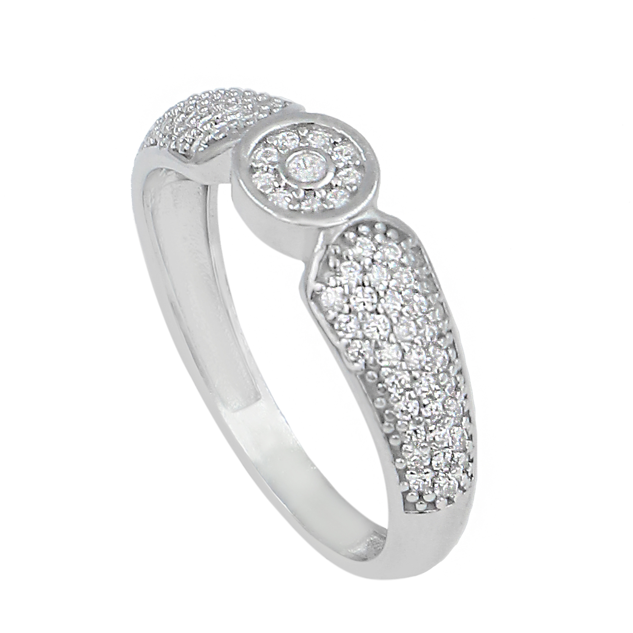 انگشتر نقره زنانه جی تی ای مدل جی نایس انگشتر نقره زنانه جی تی ای مدل جی نایس