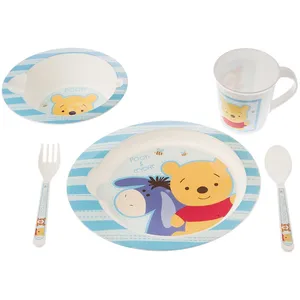 ست 5 تکه غذاخوری کودک دیزنی بیبی مدل Pooh And Eeyore