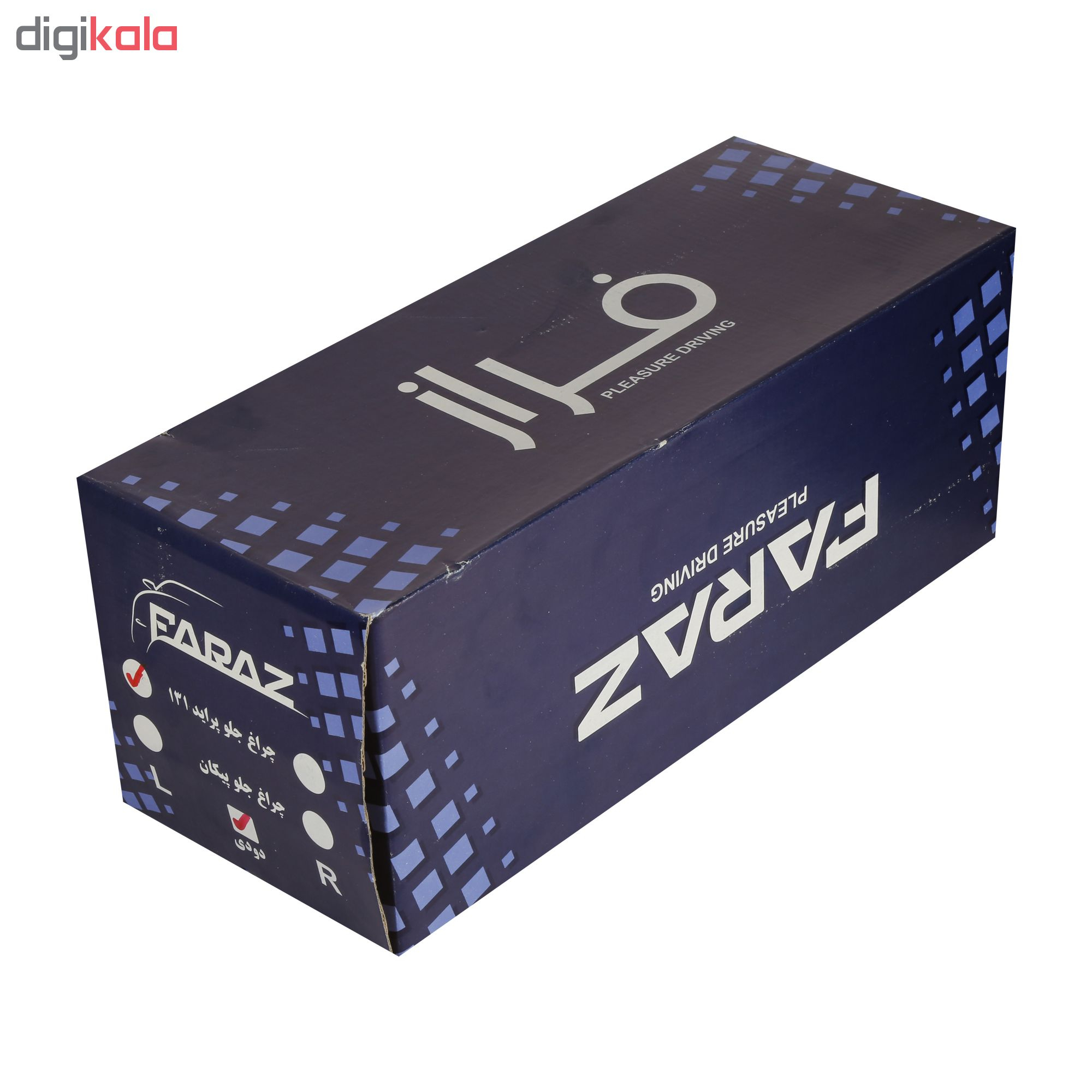چراغ جلو راست فراز مدل FT- 400 مناسب برای پراید 131