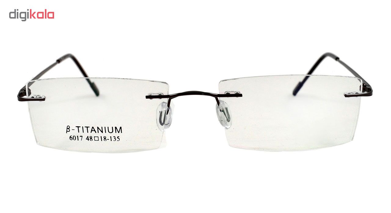 فریم عینک طبی مدل Beta Titanium Polished Black