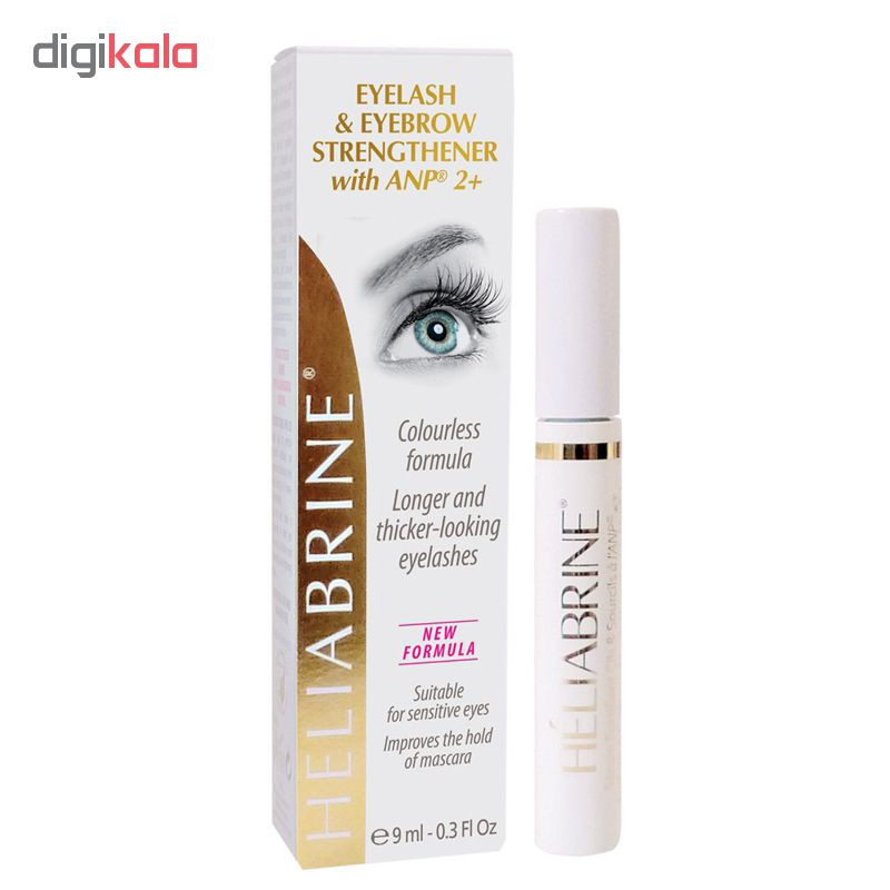 تقویت کننده مژه و ابرو هلیابرین مدل Coulerless Formula حجم 9 میلی لیتر