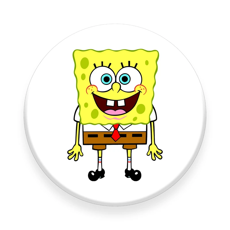 برچسب مدل Spong Bob مناسب برای پایه نگهدارنده مغناطیسی