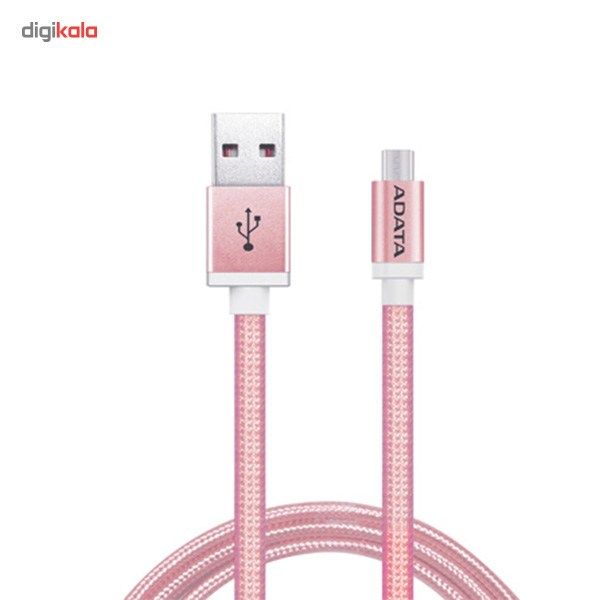 کابل تبدیل USB به microUSB ای دیتا مدل Reversible Aluminum به طول 1 متر main 1 19