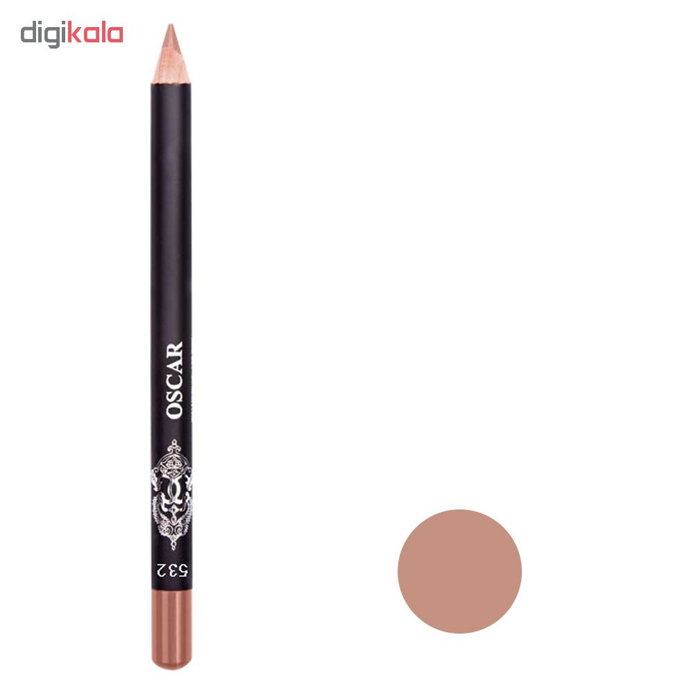 مداد لب اسکار مدل Waterproof Lipliner شماره 532