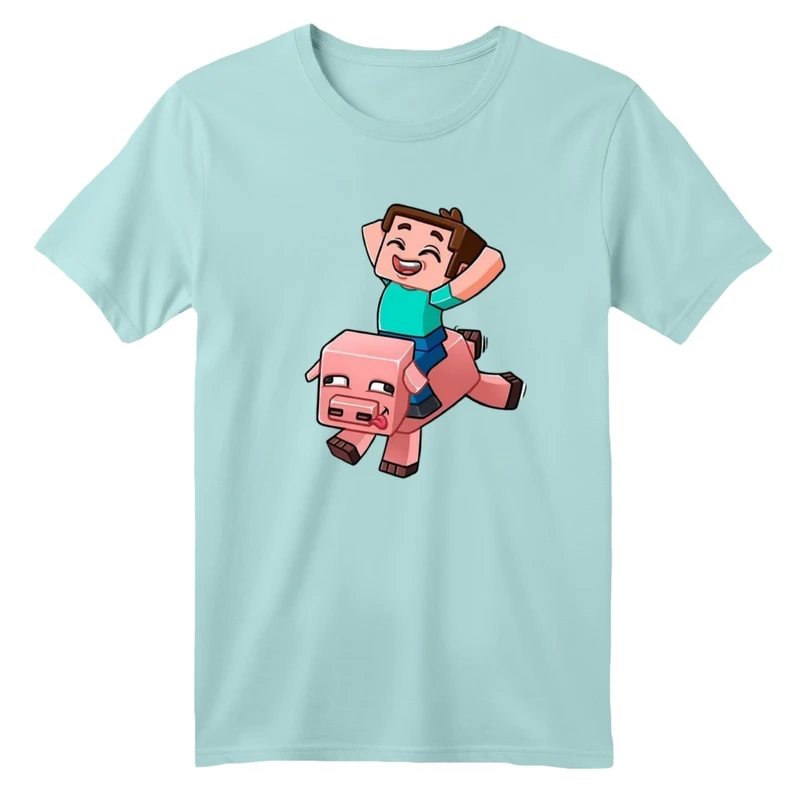 تی شرت آستین کوتاه بچگانه مدل ماینکرفت کد 1